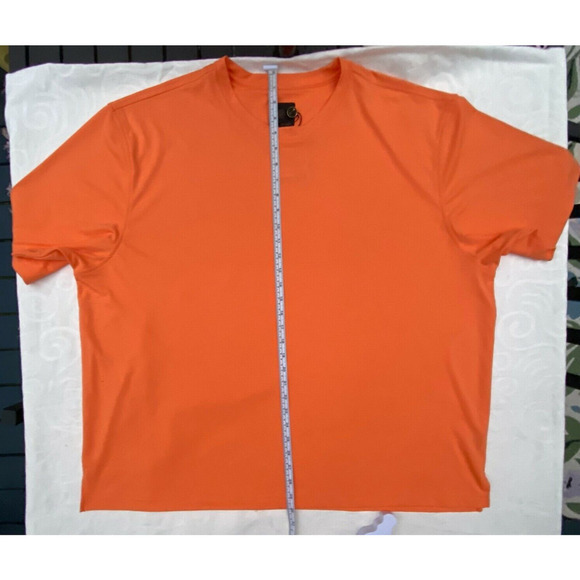 F/X Fusion Men's T-Shirt Size 2X Short Sleeve Crew Neck Pullover Orange Reg. New - Picture 11 of 12